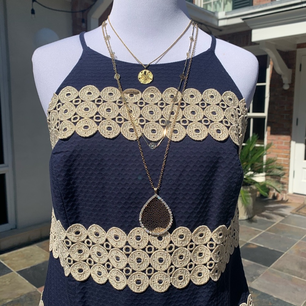 NWT Lilly Pulitzer Annabelle Shift Dress 2 NEW - Picture 2 of 7